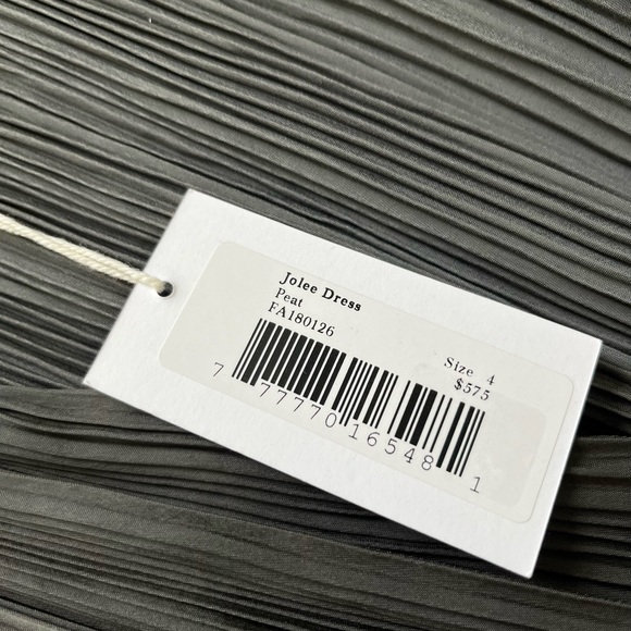 NWT Ulla Johnson size 4 silk jolee dress. Pleated all over. - Picture 6 of 10